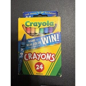 Two Boxes of Limited Edition Crayons With Dandeloin.